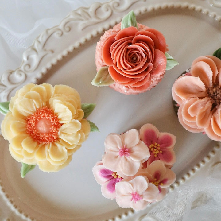 BUTTERCREAM FLOWER CUPCAKES