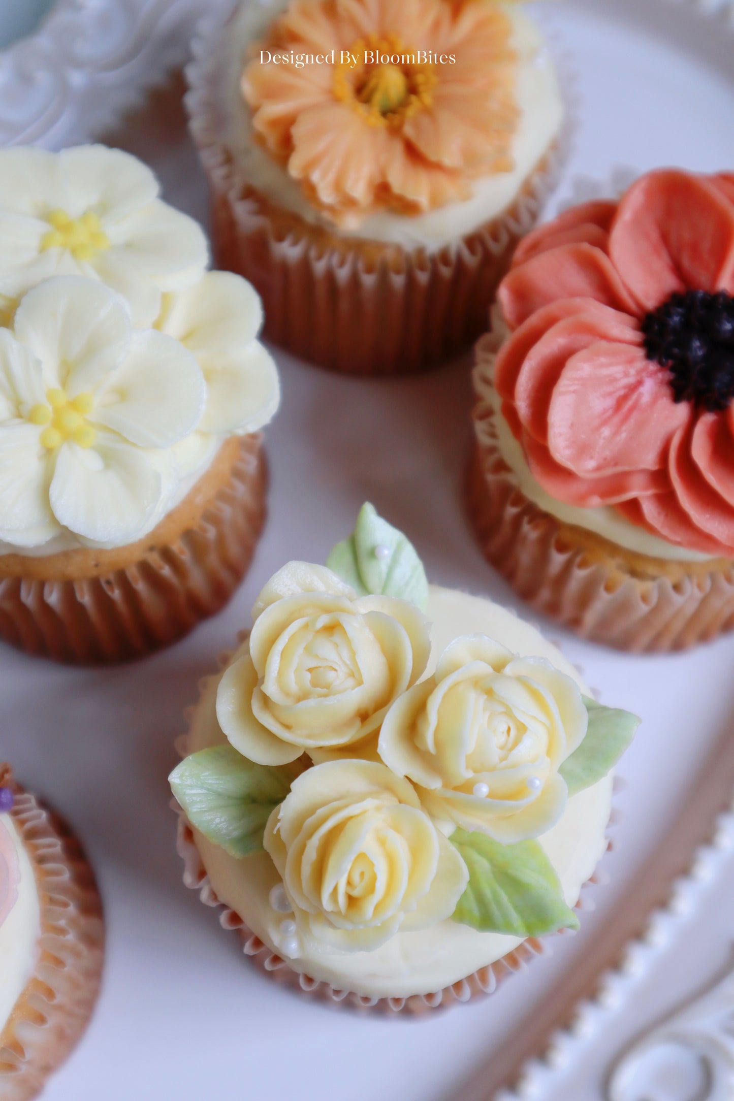 BUTTERCREAM FLOWER CUPCAKES