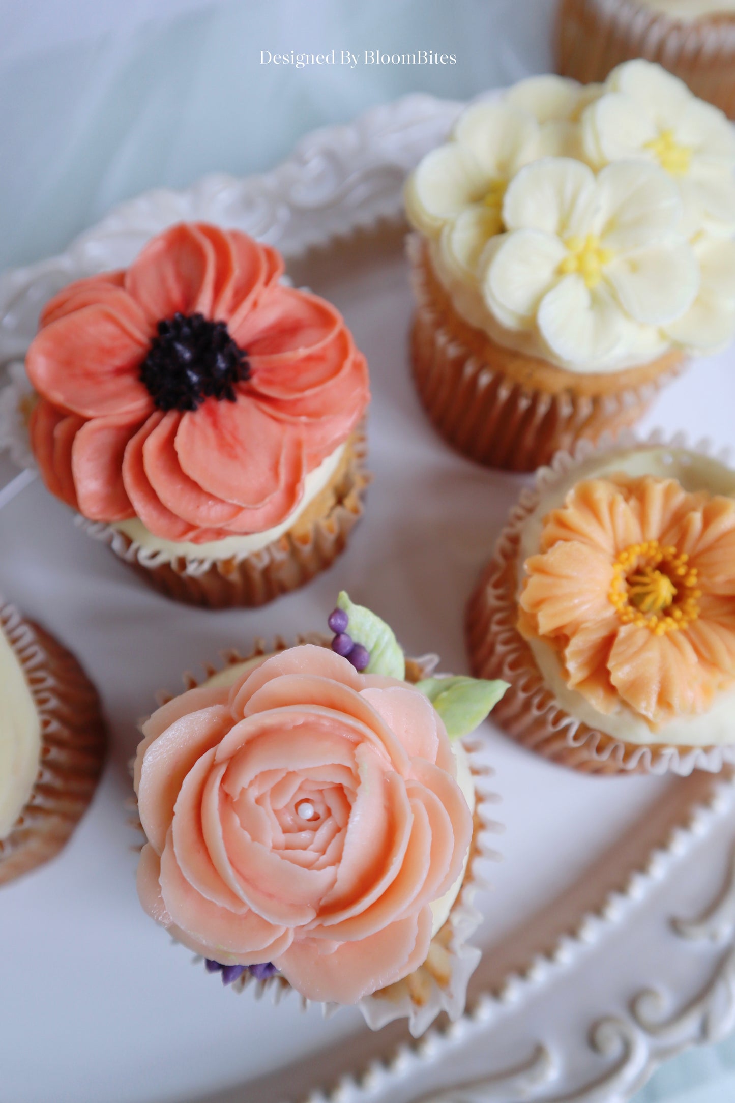 BUTTERCREAM FLOWER CUPCAKES