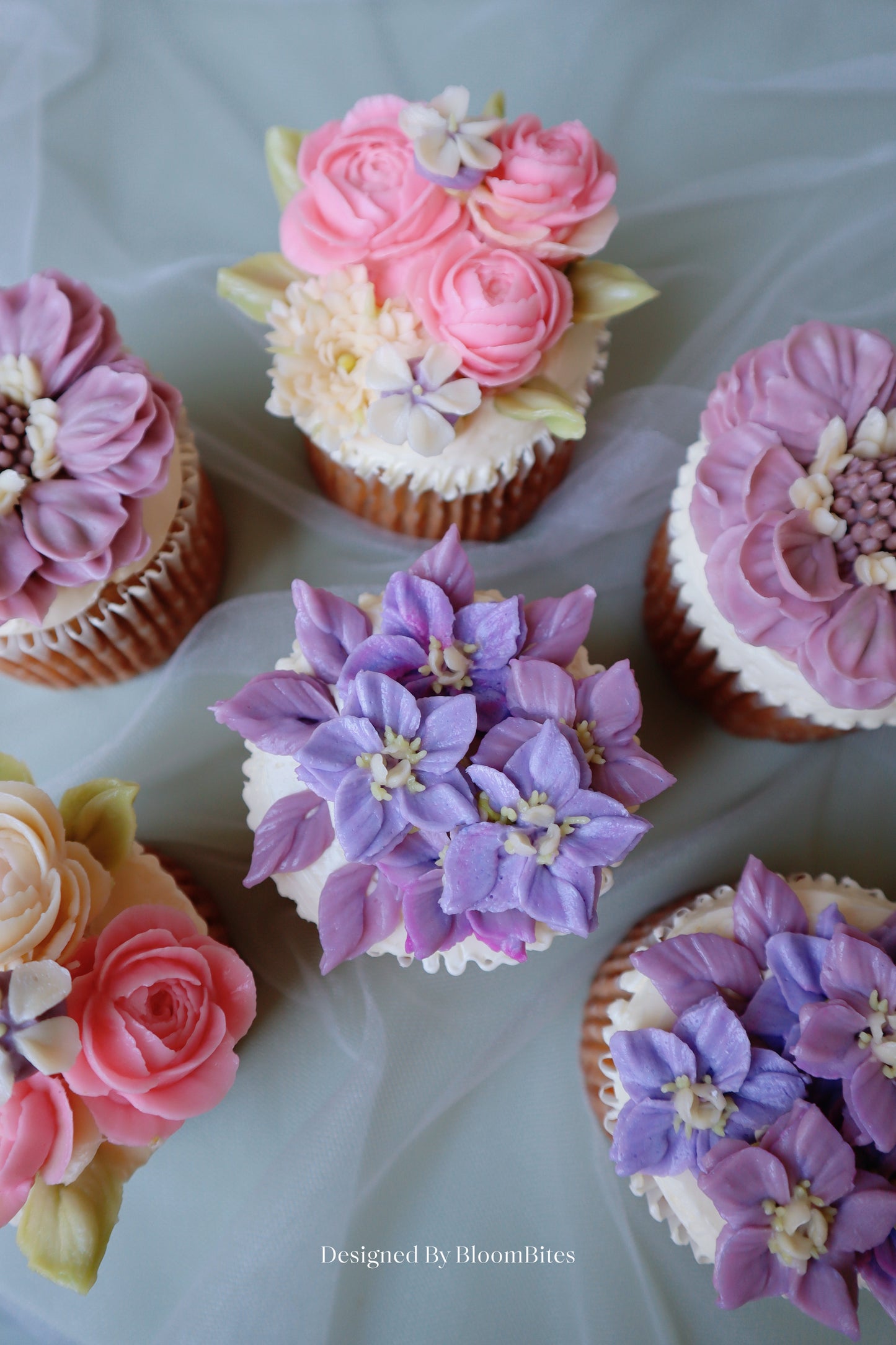 BUTTERCREAM FLOWER CUPCAKES